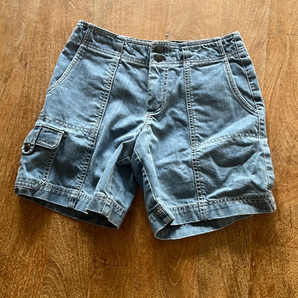 eddie bauer mercer fit jean shorts